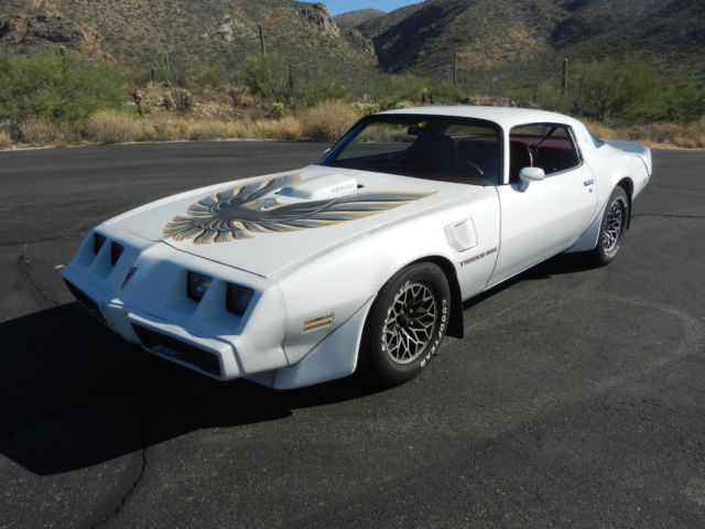 1979 White Pontiac Trans Am Coupe