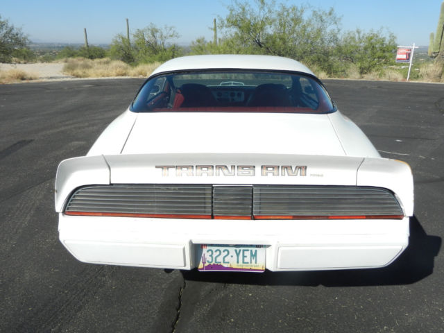 1979 White Pontiac Trans Am Coupe