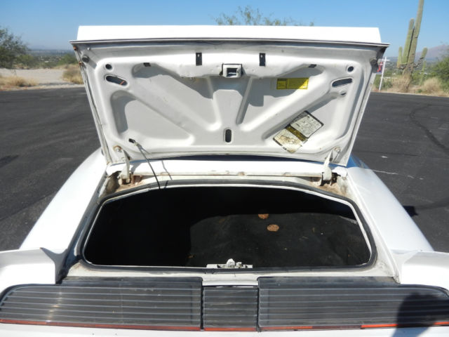 1979 White Pontiac Trans Am Coupe