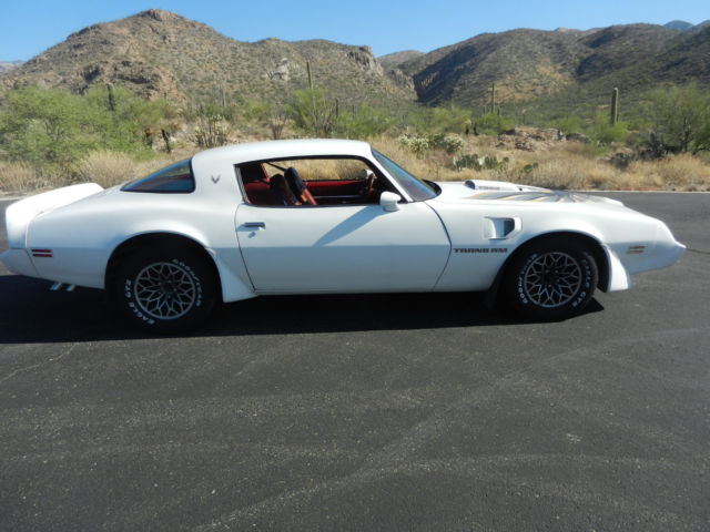 1979 White Pontiac Trans Am Coupe