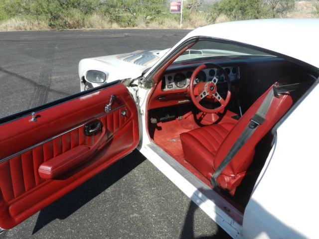 1979 White Pontiac Trans Am Coupe