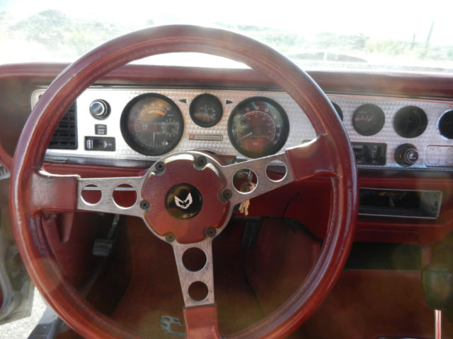 1979 White Pontiac Trans Am Coupe