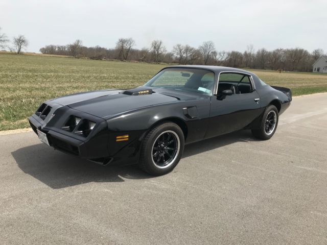 1979 Black Pontiac Firebird Coupe