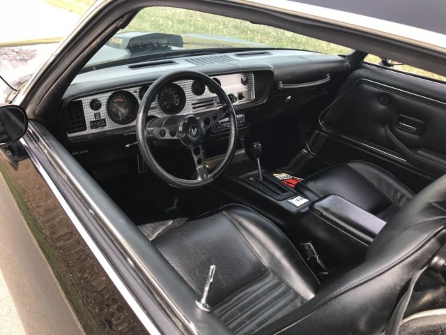1979 Black Pontiac Firebird Coupe