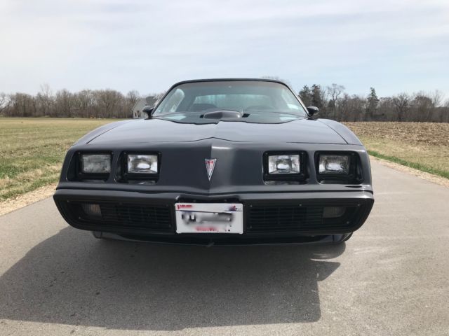 1979 Black Pontiac Firebird Coupe