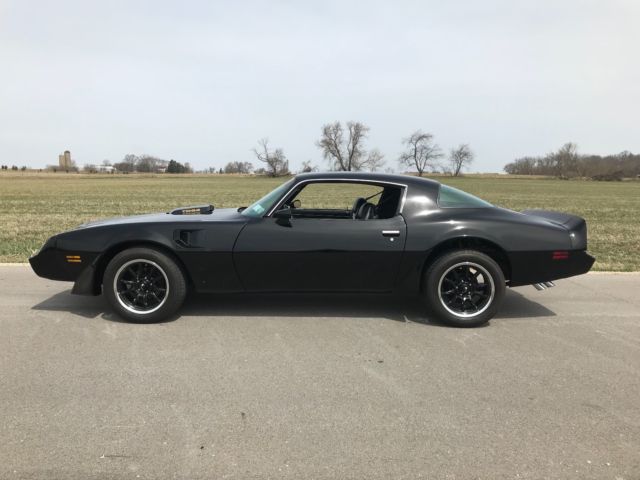 1979 Black Pontiac Firebird Coupe