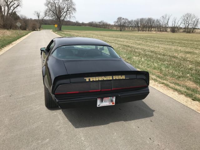1979 Black Pontiac Firebird Coupe