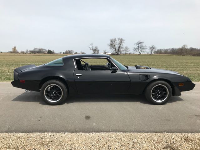 1979 Black Pontiac Firebird Coupe
