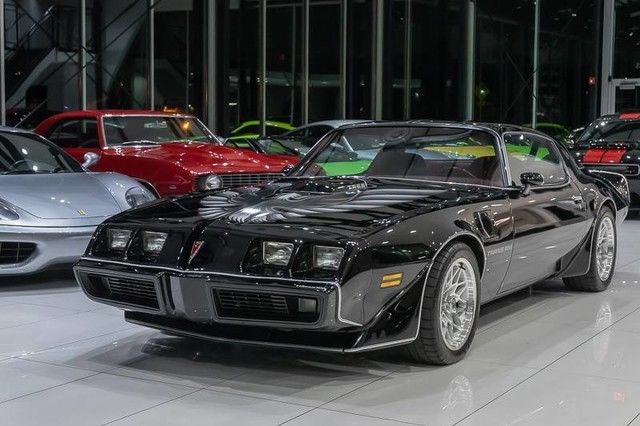 1979 Black Pontiac Firebird Coupe