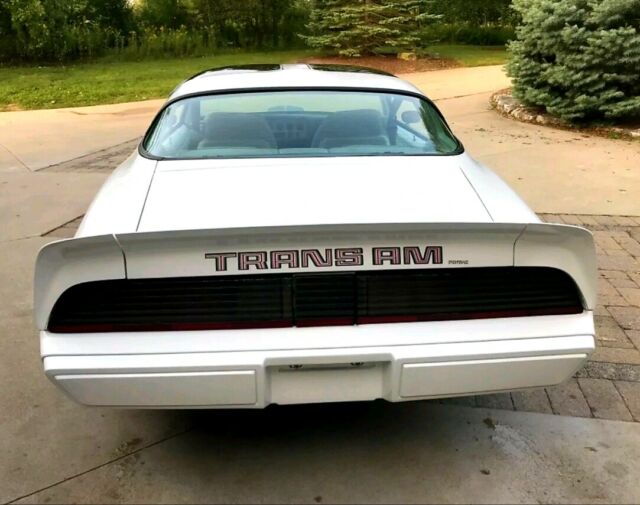 1979 White Pontiac Firebird Coupe