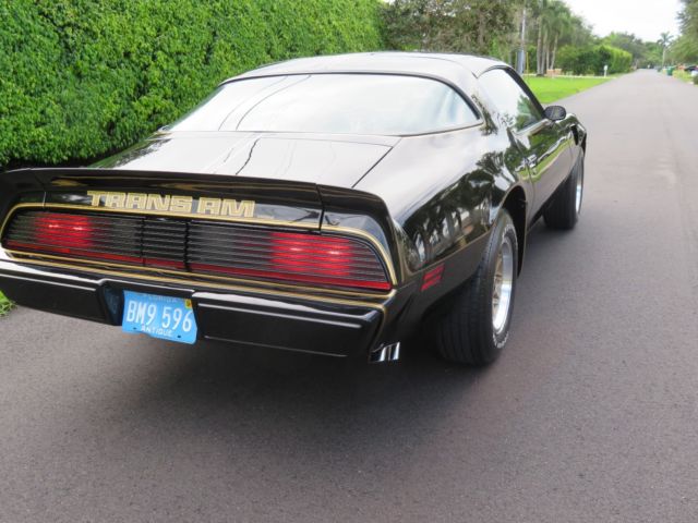 1979 Black Pontiac Trans Am Coupe