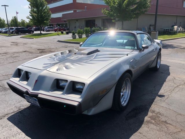 1979 Silver Pontiac Firebird Coupe