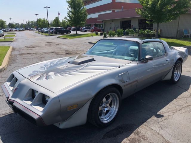 1979 Silver Pontiac Firebird Coupe