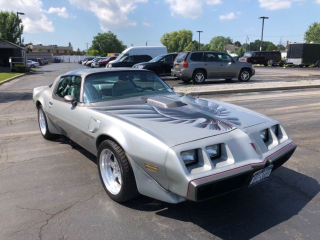 1979 Silver Pontiac Firebird Coupe