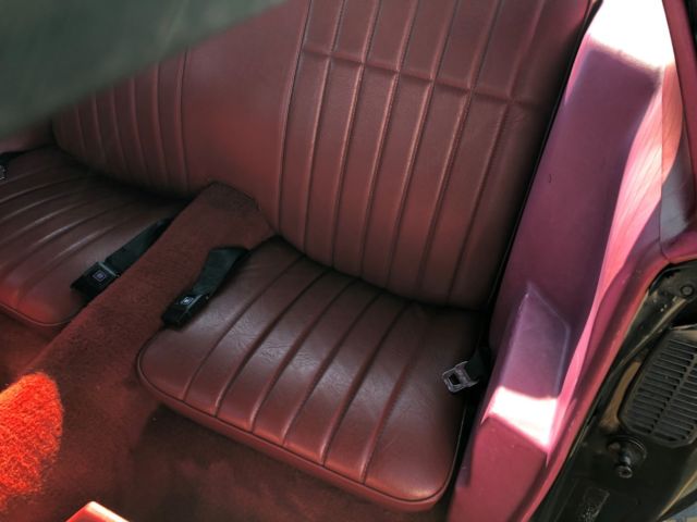 1979 Black Pontiac Trans Am Coupe