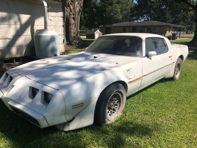 1979 White Pontiac Trans Am