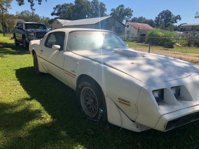 1979 White Pontiac Trans Am