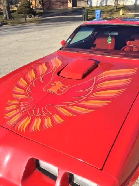 1979 Red Pontiac Trans Am Coupe