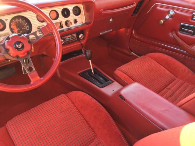 1979 Red Pontiac Trans Am Coupe
