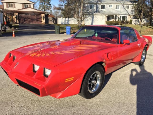 1979 Red Pontiac Trans Am Coupe