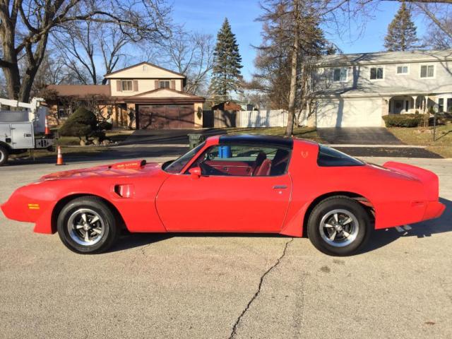 1979 Red Pontiac Trans Am Coupe