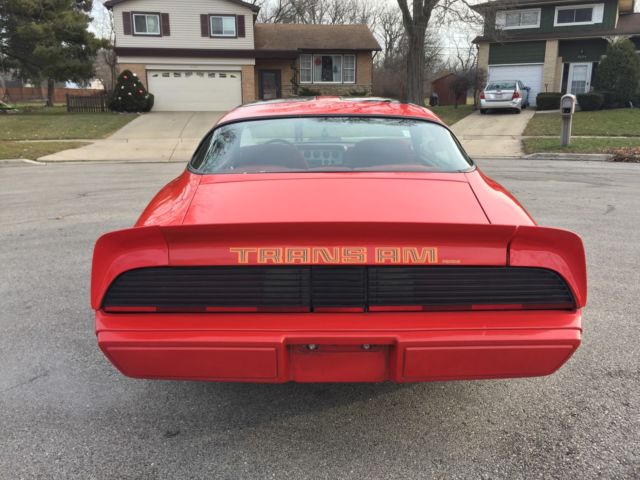 1979 Red Pontiac Trans Am Coupe