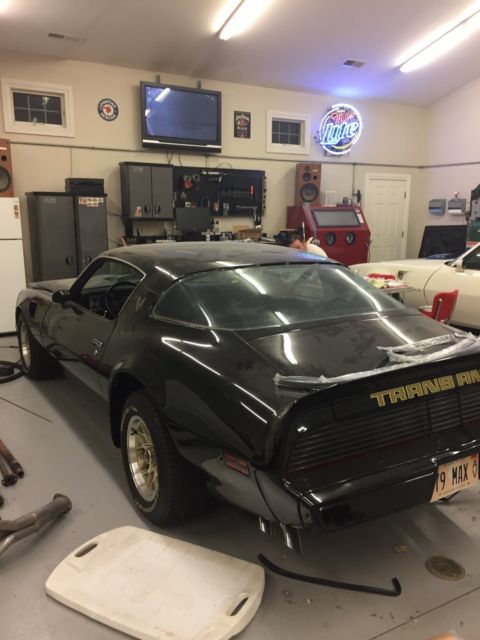 1979 Black Pontiac Trans Am Coupe