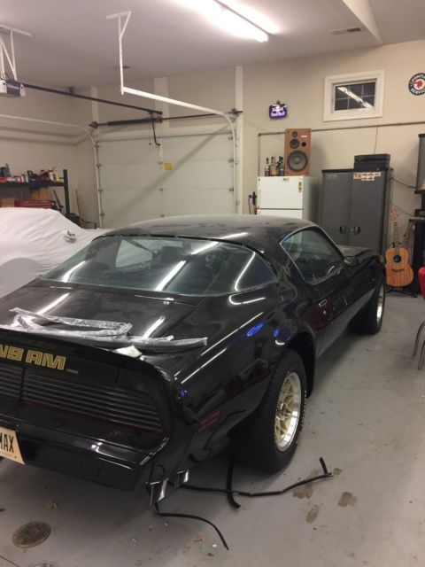 1979 Black Pontiac Trans Am Coupe