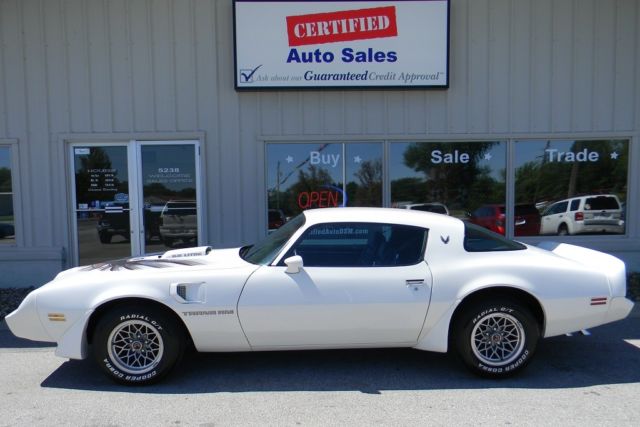 1979 White Pontiac Trans Am Coupe