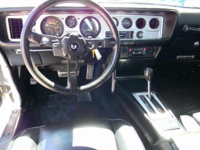 1979 White Pontiac Trans Am Coupe