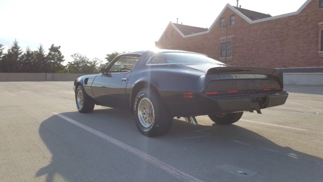 1979 Black Pontiac Trans Am Coupe