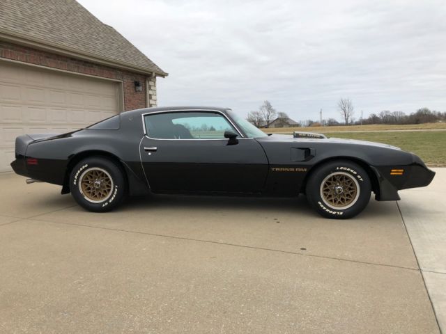 1979 Black Pontiac Trans Am Coupe