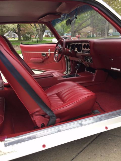 1979 White Pontiac Trans Am Coupe
