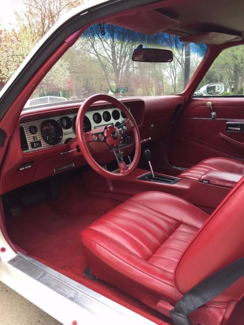 1979 White Pontiac Trans Am Coupe