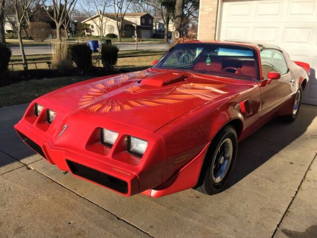 1979 Red Pontiac Trans Am T Tops