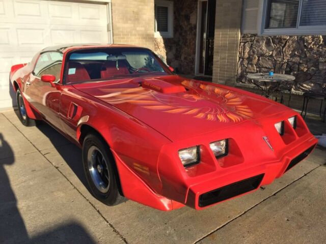 1979 Red Pontiac Trans Am T Tops