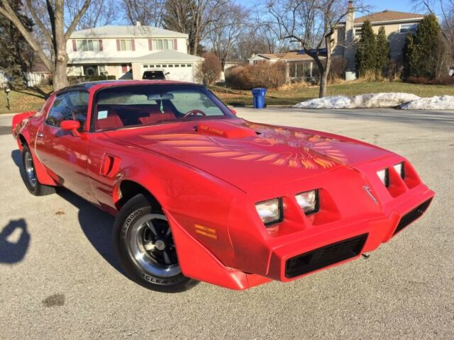 1979 Red Pontiac Trans Am T Tops