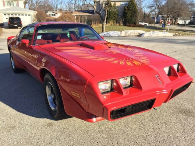 1979 Red Pontiac Trans Am T Tops
