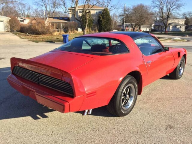1979 Red Pontiac Trans Am T Tops
