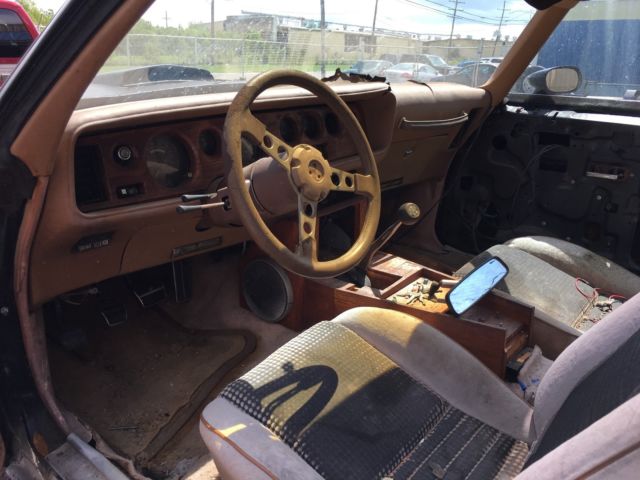 1979 Black Pontiac Trans Am