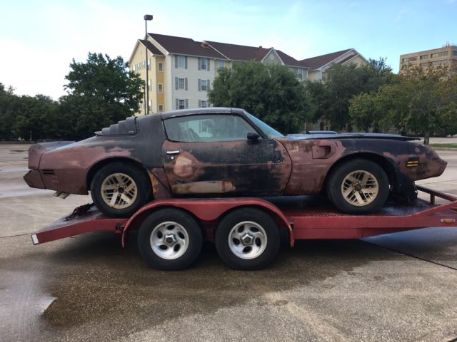 1979 Black Pontiac Trans Am