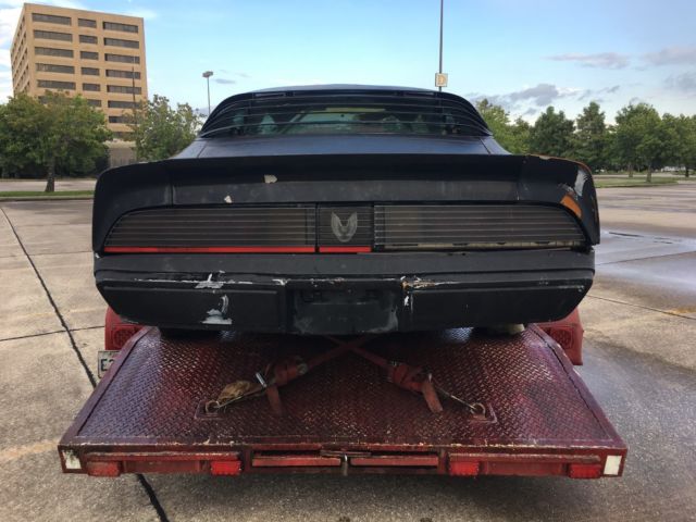 1979 Black Pontiac Trans Am