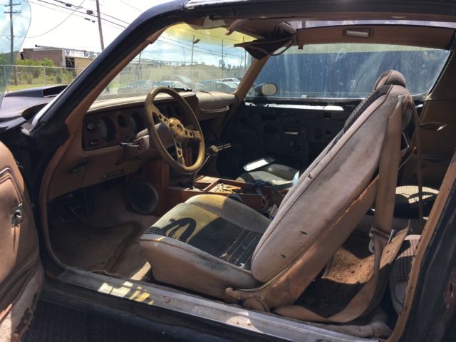 1979 Black Pontiac Trans Am