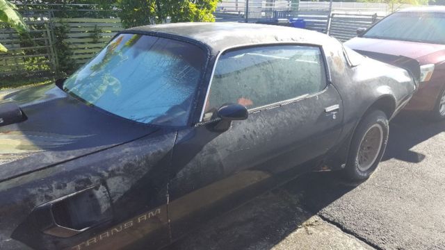 1979 Black Pontiac Trans Am