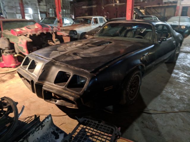 1979 Black Pontiac Trans Am Coupe