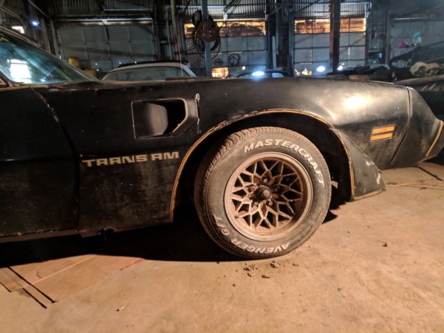 1979 Black Pontiac Trans Am Coupe