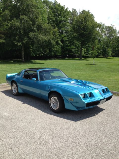 1979 Blue Pontiac Trans Am