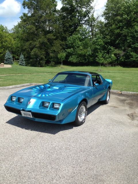 1979 Blue Pontiac Trans Am