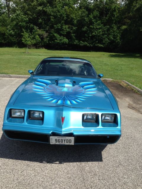 1979 Blue Pontiac Trans Am