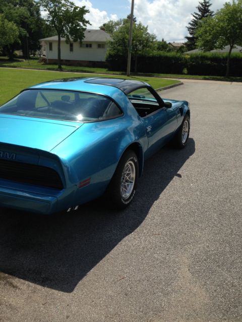 1979 Blue Pontiac Trans Am